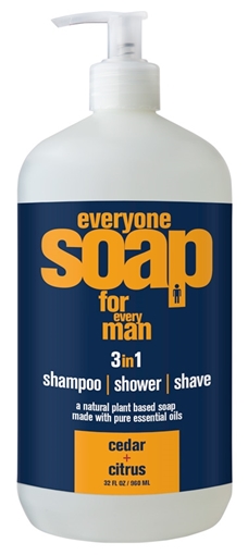 Picture of Everyone Everyone Men's  Soap, Cedar & Citrus 960ml