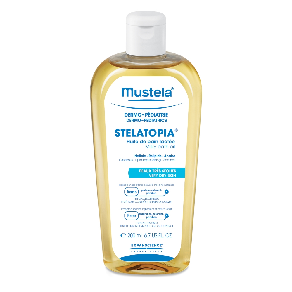 Mustela Canada Stelatopia Milky Bath Oil, 200 ml Canada