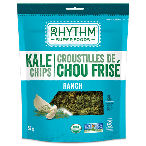 Picture of Rhythm Foods Rhythm Foods Kale Chips, Kool Ranch 57g