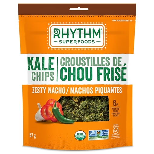Picture of Rhythm Foods Rhythm Foods  Kale Chips, Zesty Nacho 57g