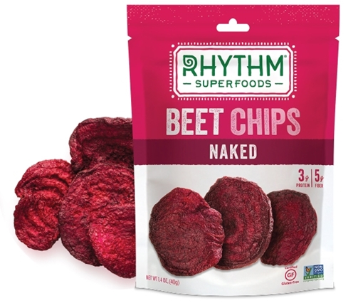 Picture of Rhythm Foods Rhythm Foods Beet Chips,  Naked 39g