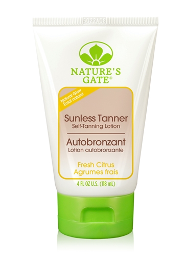 Picture of Nature's Gate Nature's Gate Sunless Tanner Lotion, Fresh Citrus 118ml