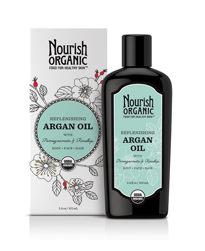 Picture of Nourish Organic Nourish Organic Replenishing Argan Oil, 100ml