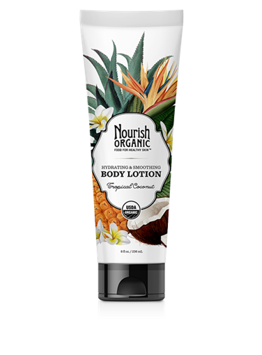 Picture of Nourish Organic Nourish Organic Body Lotion, Tropical Coconut 236ml