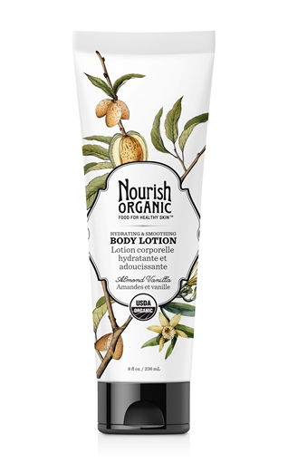 Picture of Nourish Organic Nourish Organic Body Lotion, Almond Vanilla 236ml