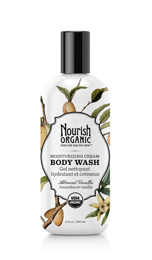 Picture of Nourish Organic Nourish Organic Body Wash, Almond Vanilla 295ml