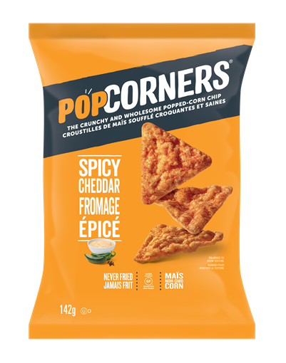 Picture of PopCorners PopCorners Spicy Cheddar, 142g