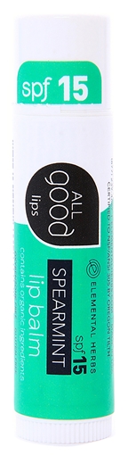 Picture of All Good All Good Lip Balm SPF15, Spearmint 4.25g