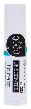 Picture of  All Good Lip Balm SPF20, Unscented 4.25g