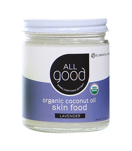 Picture of All Good All Good Coconut Oil Skin Food, Lavender 266ml