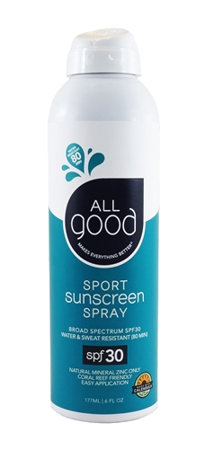 Picture of All Good SPF 30 Sport Sunscreen Spray, 177ml