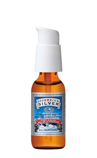 Picture of Sovereign Silver Sovereign Silver First Aid Gel, Travel Size 29ml