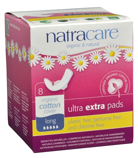 Picture of Natracare Natracare Ultra Extra Pads, Long 8 Count