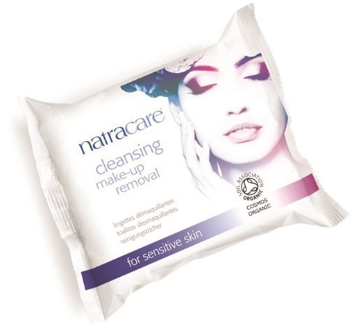 Picture of Natracare Natracare Cleansing Make-Up Removal Wipes, 20 Count