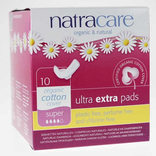 Picture of Natracare Natracare Ultra Extra Pads, Super 10 Count