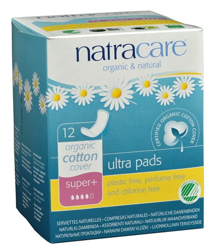 Picture of Natracare Natracare Natural Ultra Pads, Super+ 12 Count
