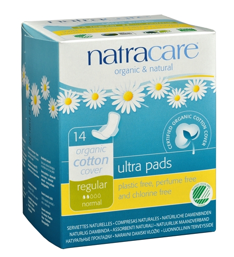 Picture of Natracare Natracare Ultra Pads with Wings, Regular 14 Count