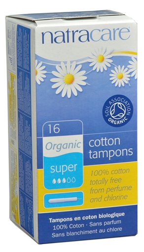 Picture of Natracare Natracare Organic Applicator Tampons, Super 16 Count