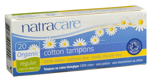 Picture of Natracare Natracare Organic Non-Applicator Tampons, Regular 20 Count