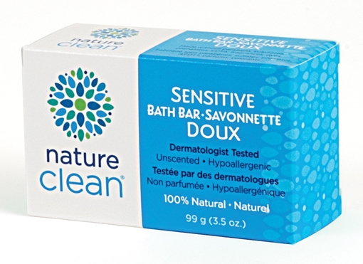 Picture of Nature Clean Nature Clean Sensitive Bath Bar, 99g