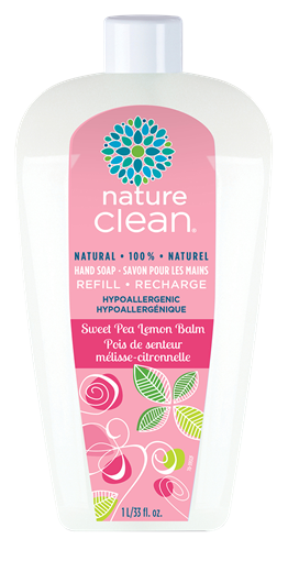 Picture of Nature Clean Nature Clean Liquid Hand Soap, Sweet Pea Lemon Balm 1L