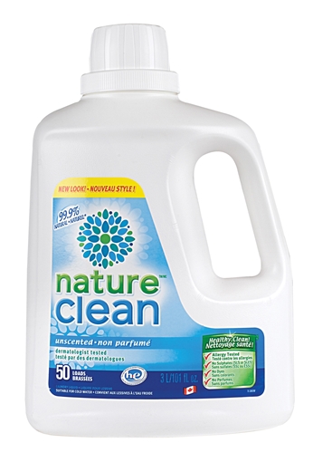 Picture of Nature Clean Nature Cleaning Laundry Liquid,  Unscented 3L