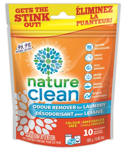Picture of Nature Clean Odour Remover for Laundry, 10 Count