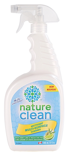 Picture of Nature Clean Nature Clean Multi Surface Spray, Lime and Tea Tree 946ml