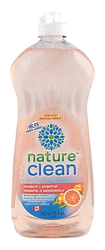 Picture of Nature Clean Nature Clean Dishwashing Liquid, Mandarin and Grapefruit 740ml