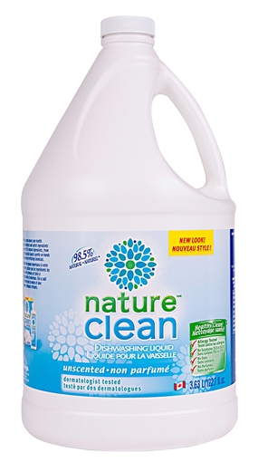 Picture of Nature Clean Nature Clean Unscented Dishwashing Liquid, 3.63L