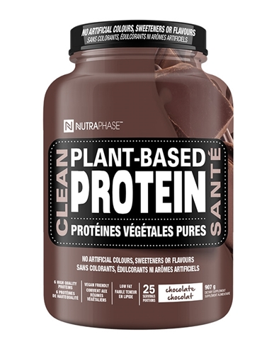 Picture of Nutraphase Nutraphase Clean Plant-Based Protein, Chocolate 907g