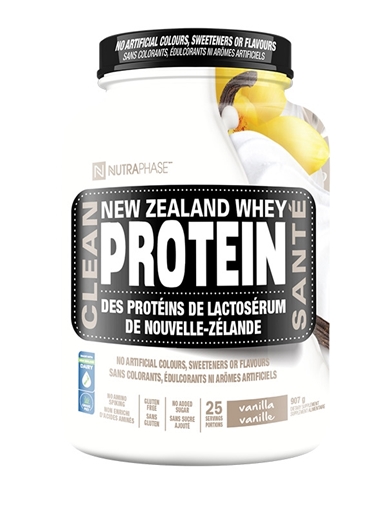 Picture of Nutraphase Nutraphase Clean New Zealand Whey Protein, Vanilla 907g