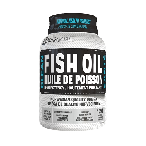 Picture of Nutraphase Nutraphase Clean Fish Oil, 120 Capsules