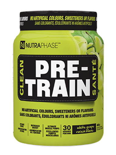 Picture of Nutraphase Nutraphase Clean Pre-Train, White Grape 450g