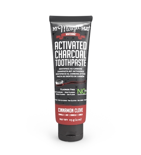 Picture of My Magic Mud Charcoal Toothpaste Cinnamon Clove, 113g