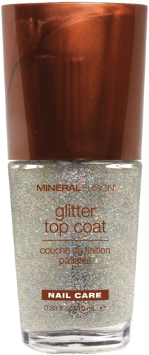 Picture of Mineral Fusion Mineral Fusion Nail Polish, Glitter Top Coat 9.7ml