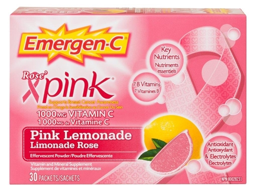 Picture of Emergen-C Pink Lemonade, 30 Packets