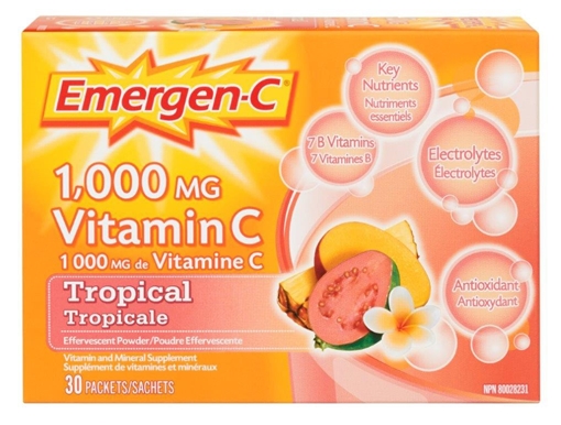 Picture of Emergen-C Tropical, 30 Packets