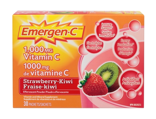 Picture of Emergen-C Strawberry-Kiwi, 30 Packets