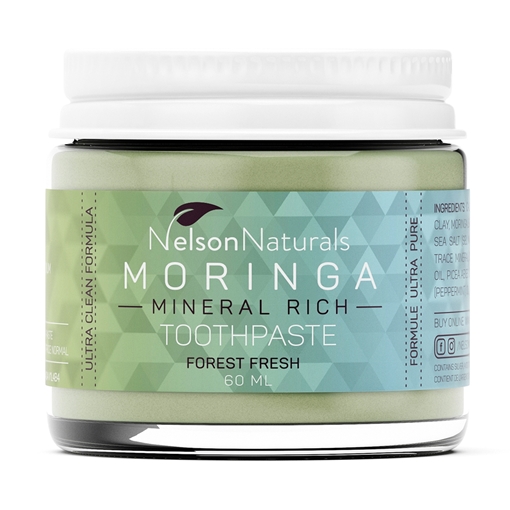 Picture of Nelson Naturals Nelson Naturals Moringa Mineral Rich Toothpaste, Forest Fresh 60ml