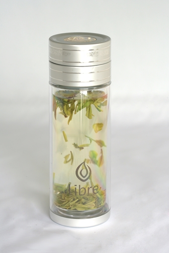 Picture of Libre Infusers Libre Infusers Classic Glass Infuser, Silver 420ml