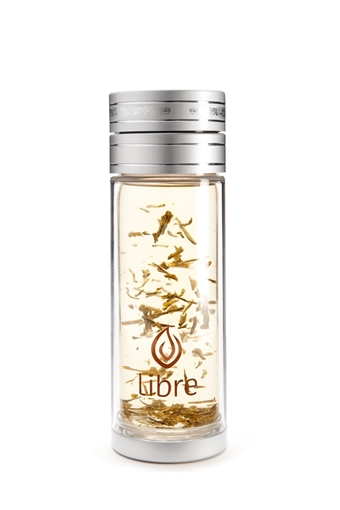 Picture of Libre Infusers Libre Infusers Classic Glass Infuser, Silver 260ml