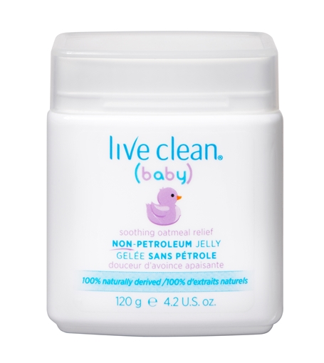 Picture of Live Clean Live Clean Baby Soothing Oatmeal Relief Non-Petroleum Jelly, 120g