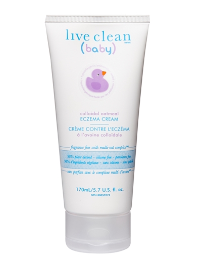 Picture of Live Clean Live Clean Baby Colloidal Oatmeal Eczema Cream, 170ml