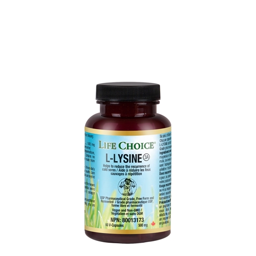Picture of Life Choice L-Lysine, 500mg/60 caps
