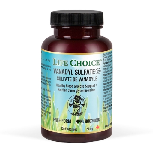 Picture of Life Choice Life Choice Vanadyl Sulfate 20mg, 120 Capsules