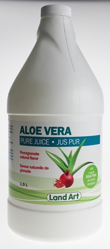 Picture of Land Art Land Art Aloe Vera Juice, Pomegranate 1.5L