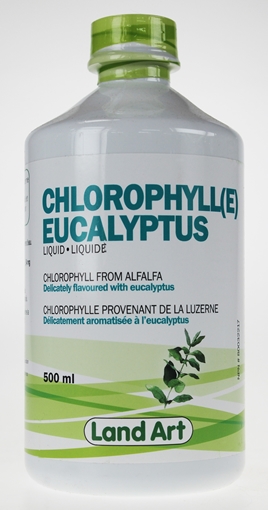Picture of Land Art Land Art Chlorophyll Liquid, Eucalyptus 500mL