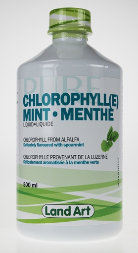 Picture of Land Art Land Art Chlorophyll Liquid, Mint 500mL