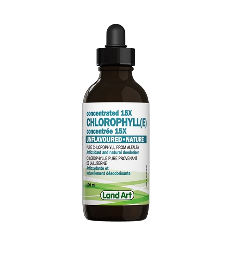Picture of Land Art Land Art Chlorophyll Concentrate 15X Liquid, Unflavored 100mL